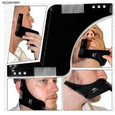2018 Beard Shaping Tool Template Double Sided Beard Comb New Hot Sale – beauty-galleria