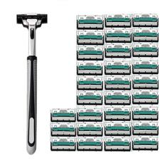 30 Pcs/ Set Razor Blade Shaving Razor 30 2-Layer Blades Replacement Bl – beauty-galleria