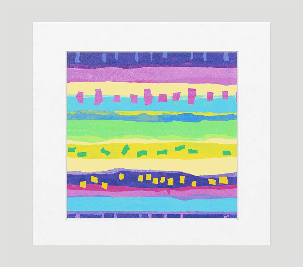 Confetti Multi Abstract Art...