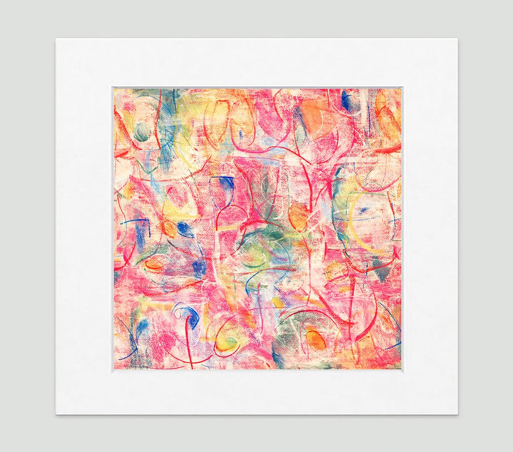 Voila Abstract Art Print Di...