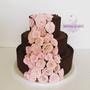 Chocolate Cigerello Wedding Cake, Chocolate Wedding Cake at Shepherd Delights, Berkshire, Sandhurst, UK