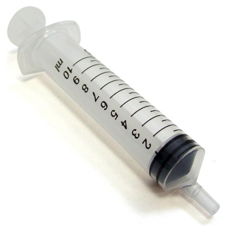 Sterile disposable syringe,...