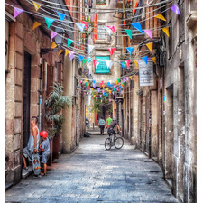 free bike tour barcelona el borne