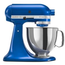 Electric Blue Artisan® Design Series 4.8L Tilt-Head Stand Mixer 5KSM150PSDEB | KitchenAid