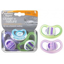 Tommee Tippee - Closer To Nature Air Soother (9-18m) X2