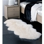 Double Sheepskin Rug | Whit...