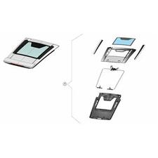 Lamborghini Gallardo  2004-2005 Transparent Engine Hood Kit OEM