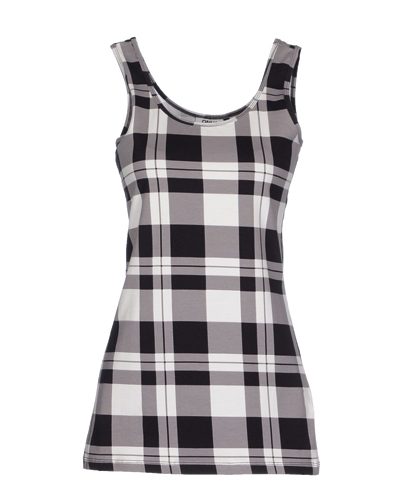 Black & White Flannel Dress