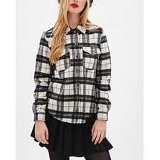 Black and White Flannel Shirts Manufacturer