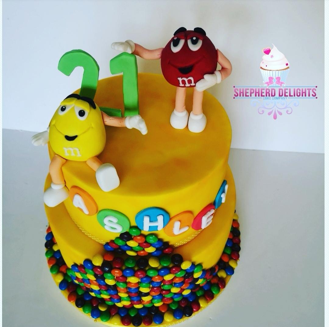 M&M Birthday Cake » Birthda...