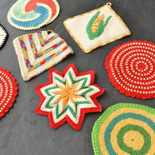 Crochet Pot Holder Crochet Hot Pad Instant by KOLORIZE on Etsy