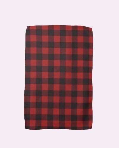 Red and Black Dragon Eye Towel