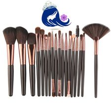 18 Pcs Makeup Complete Brush Set