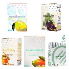 Five Flavors of High Hemp Wraps (Full box of each flavor)