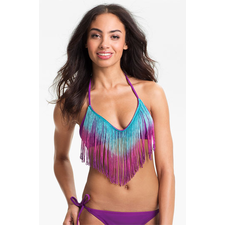 The Bikini Lab Fringed Bikini Top | Nordstrom