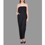 Black off shoulder jumpsuit