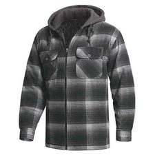 Monochromatic Elegant Duo-Collared Jacket