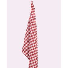 Red and White Gingham Check Towel