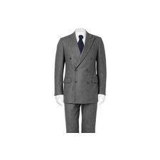 Era's Fashion - Men's Double Breasted Suit With Two Buttons