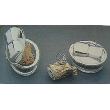 Champagne Cork Display Box (Glass & Pewter)