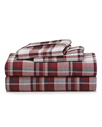 Brick Red Madras Flannel Be...