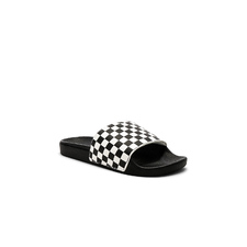 Vans Slide On in Checkerboard White