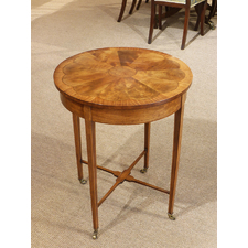Satinwood occasional table