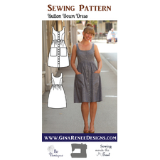 Button down dress pattern