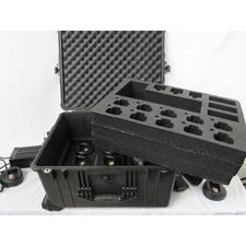 Precut - Pelican Case 1620 With Foam Insert For Motorola CP200 Walkie Talkie Radio And Charger