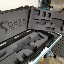 SKB 3i-3614 Dual Layer Rifle Case Foam Insert with Acrylic Base (Foam Only)-Other-Cobra Foam Inserts