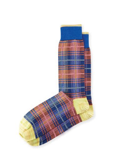 Demark Blue and Brown Check...