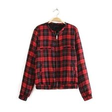 Red and Black Baggy Jacket