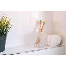 A fresh bamboo toothbrush delivered right to your door.