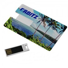 Orbitz Branded Credit Card Flash Drive