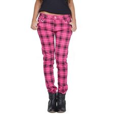 Flash Of Pink Flannel Pants