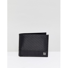 River Island perforated wallet in black