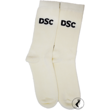 DSC Passion Cream Cricket Socks, Free Size