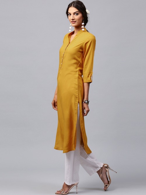 Subtle Mustard Designer Str...