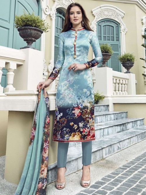 Amusing Multicolour Embroid...