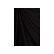 Solid Colored Muslin Backdrop Black