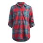 Cropped Checked Girls’ Flannel Shirt