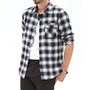 Dual Tone Flannel Shirt