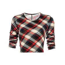 Sweetheart Flannel Crop Top