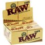 Raw natural Unrefined Pre-Rolled Tips