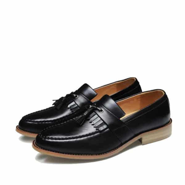Pointed Toe Oxford Leather ...