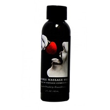 Massage Oil Strawberry Edible 2 oz