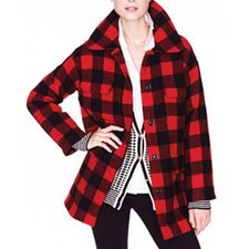 Red Oversized Woolen Shirt in Bulk