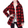Red Oversized Woolen Shirt in Bulk