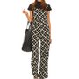 Eye Catcher Smart Fannel Jumpsuit