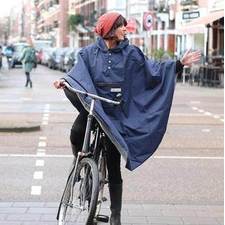Hardy Navy Poncho